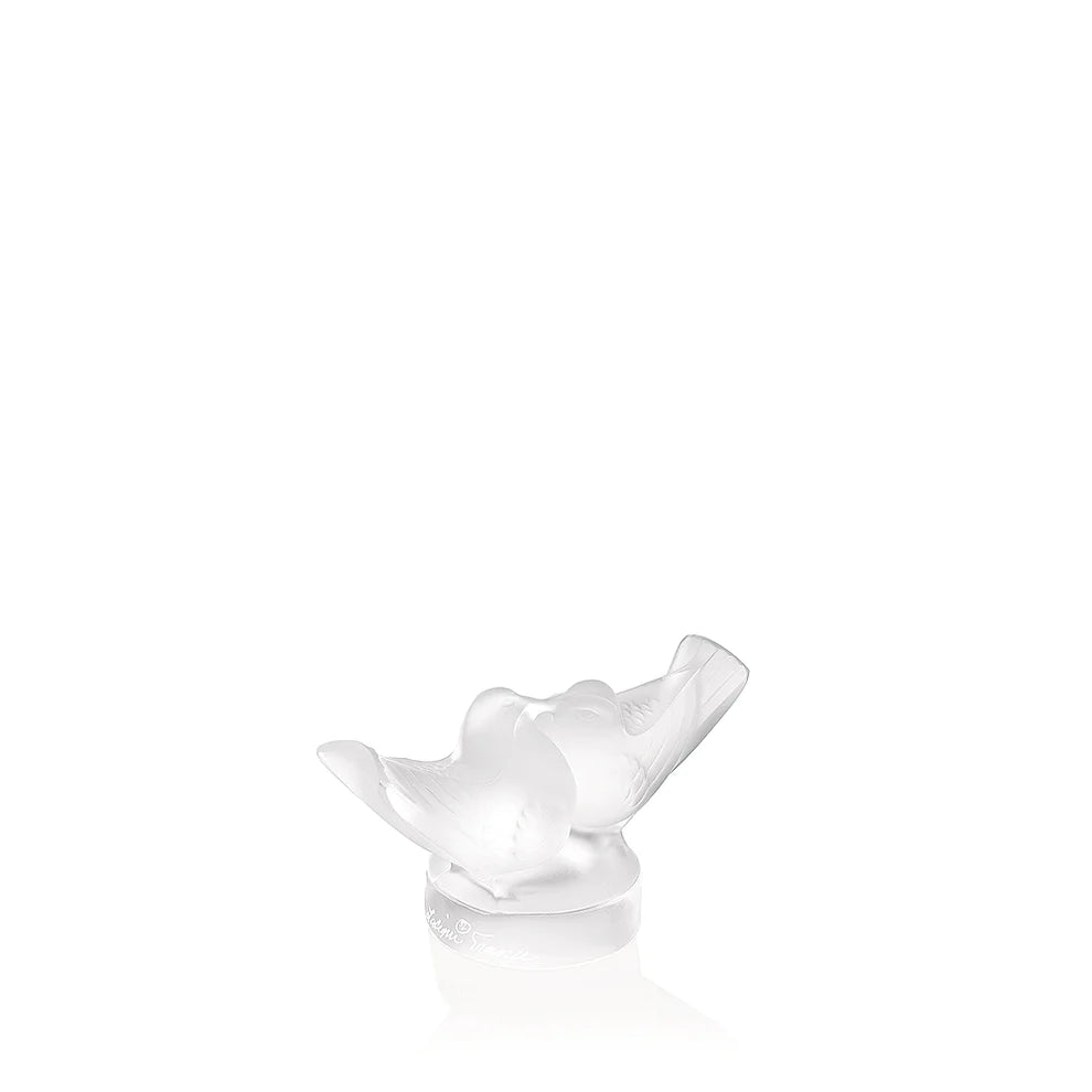 Lalique Love Birds Sculpture