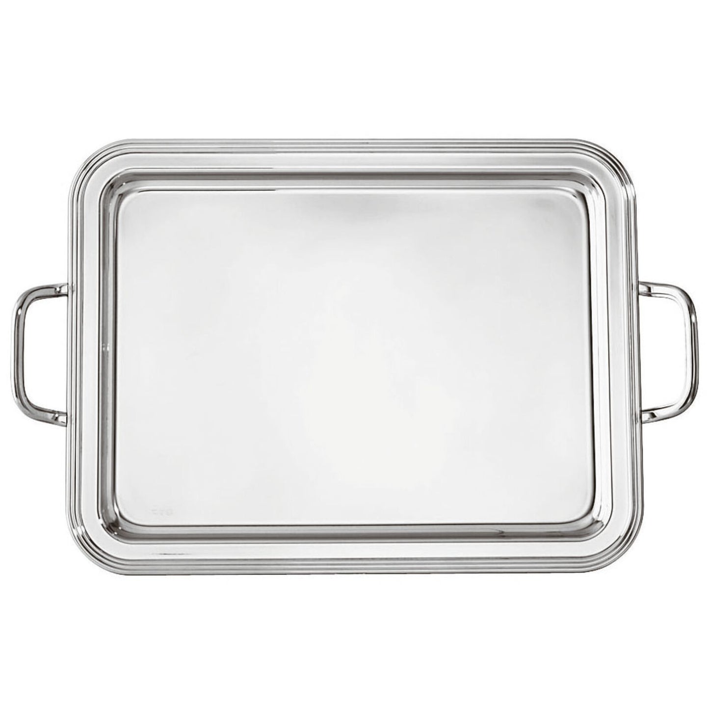 Table Avenue Rectangular Tray with Handles 19 5/8 15 in D