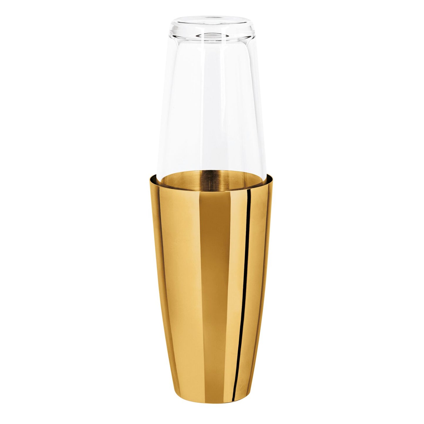 Table Sphera Boston Shaker with Glass 3 1/2 in. D Cognac