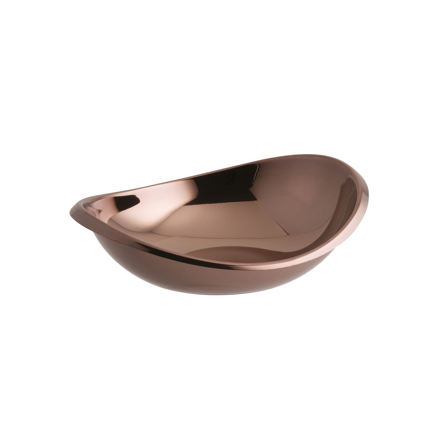 Table Twist Oval Bowl 7 x 6 in. Rum