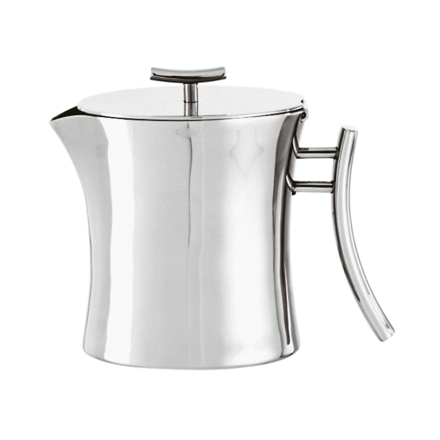 Table Bamboo Tea Pot 2 1/2 4 3/8 Silverplated