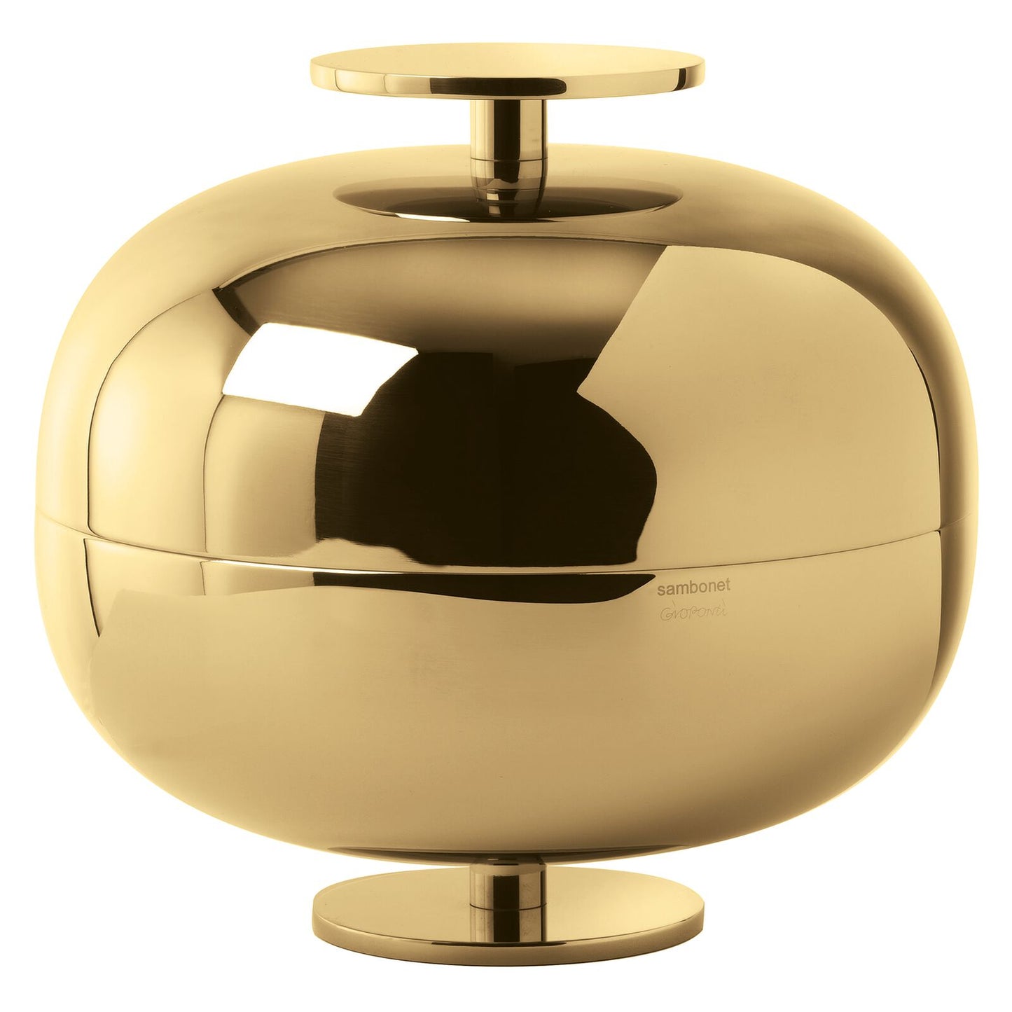 Gio Ponti Centerpiece Bowl, Ø 9 1/2 Gold