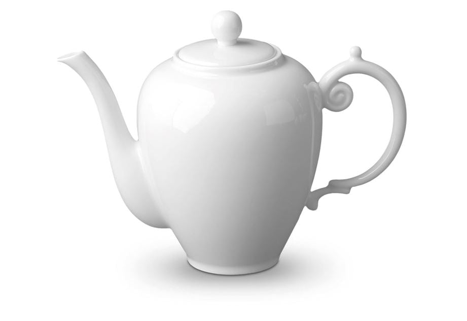 Aegean Coffee Pot, White