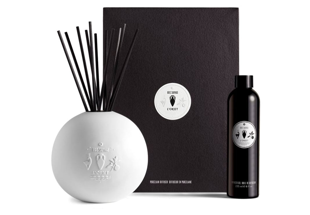Bois Sauvage Porcelain Diffuser Set