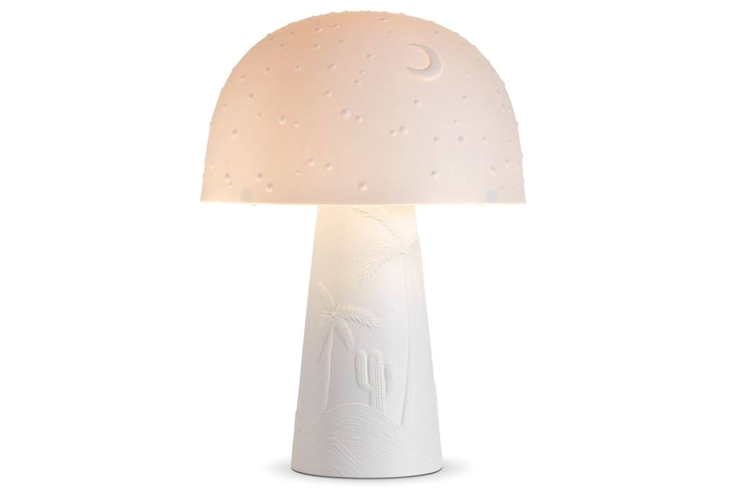 Haas Mojave Moon Table Lamp, White