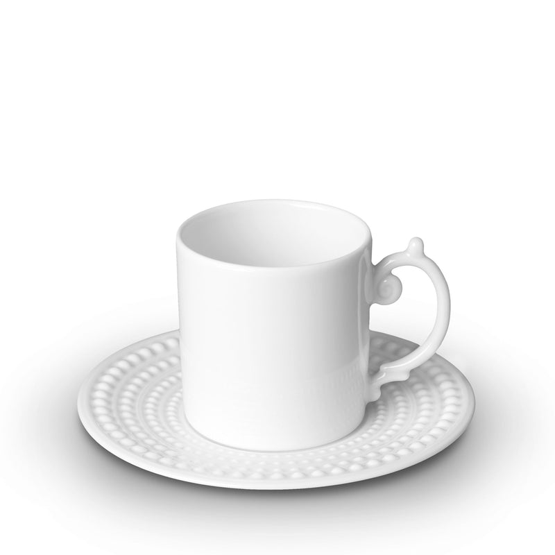 Perlée Espresso Cup and Saucer