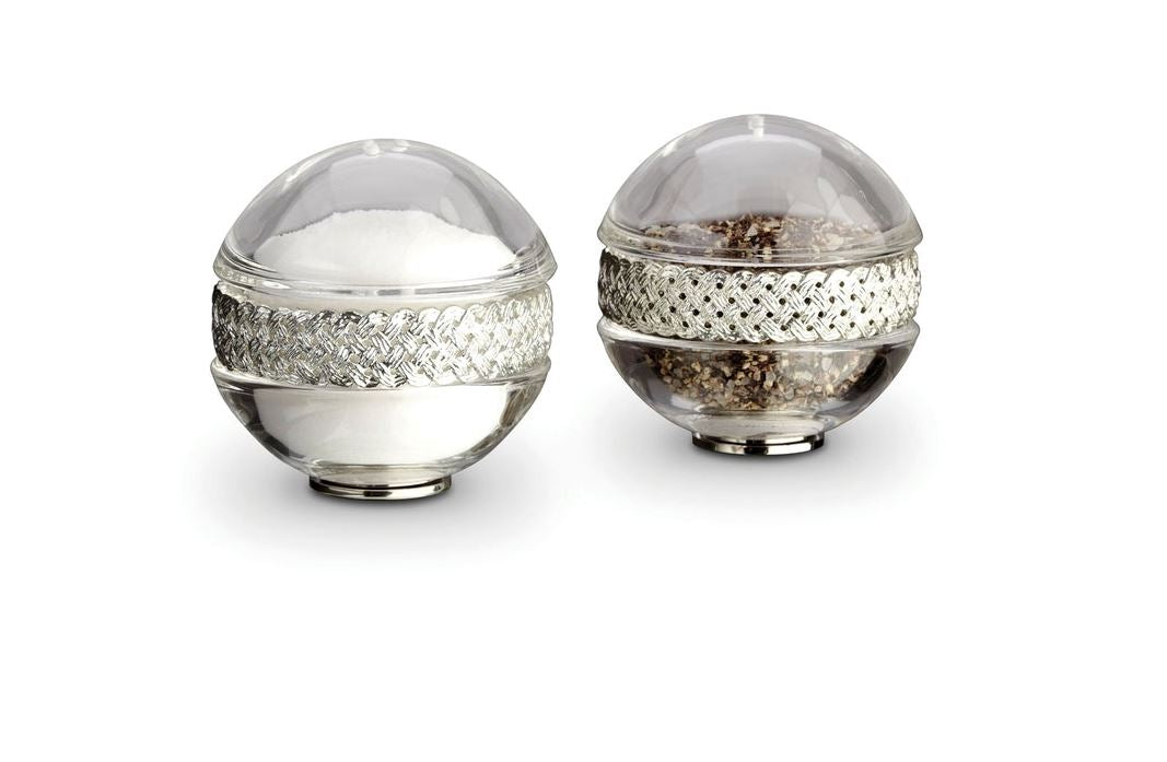 Braid Spice Jewels (Set of 2), Platinum