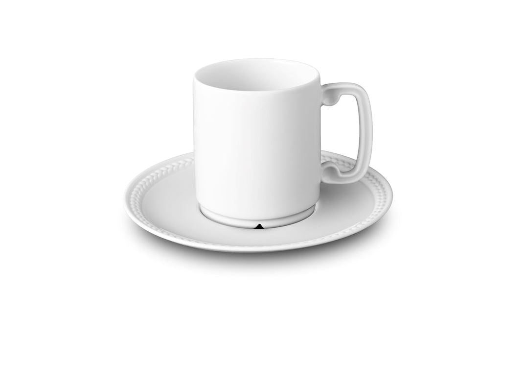 Soie Tressée Espresso Cup and Saucer