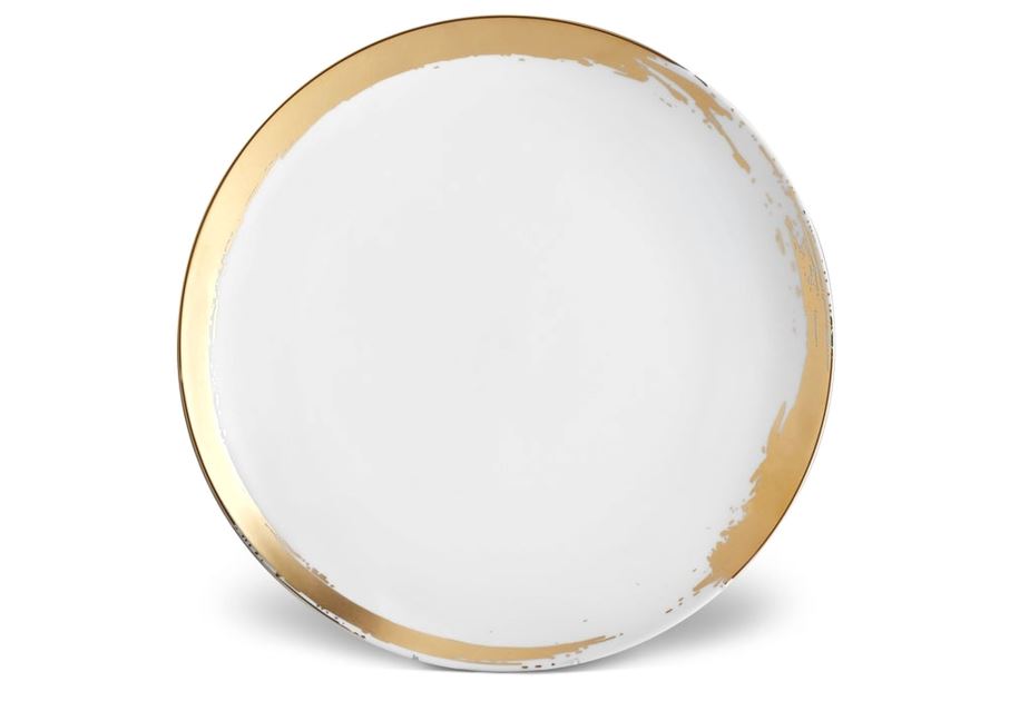 Zen Dinner Plate, Gold