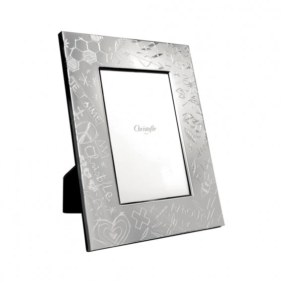 Graffiti Silver Plated Frame