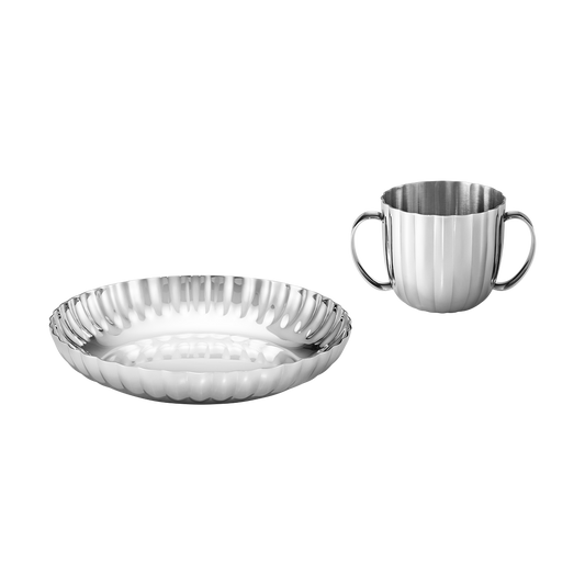 BERNADOTTE Child Set, Deep Plate & Cup, 2 pcs.