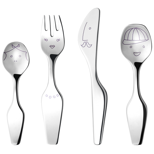 The Twist Family, 4 pcs. Cutlery Set