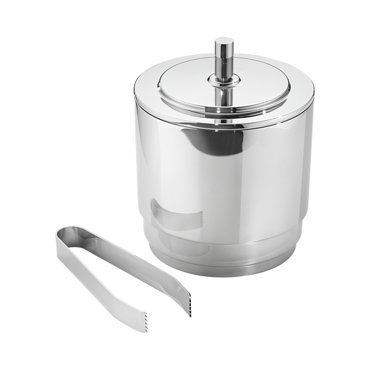 Georg Jensen MANHATTAN Ice Bucket with Tongs