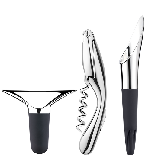WINE & BAR Corkscrew, Wine Stopper and Wine Pourer