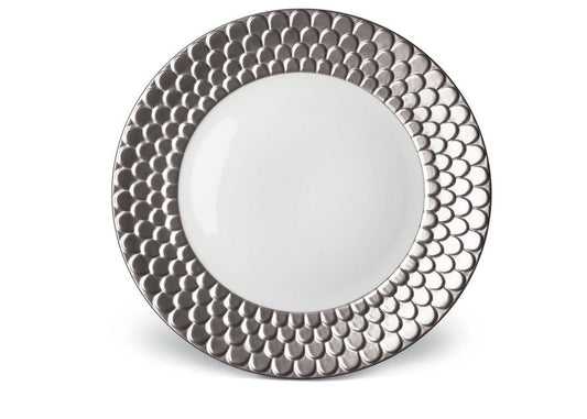 Aegean Charger Plate, Platinum