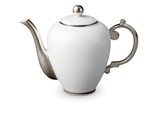 Aegean Coffee Pot, Platinum