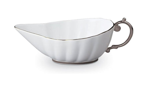 Aegean Sauce Boat, Platinum