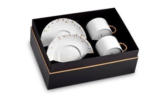 Haas Mojave Tea Cup and Saucer (Set of 2)