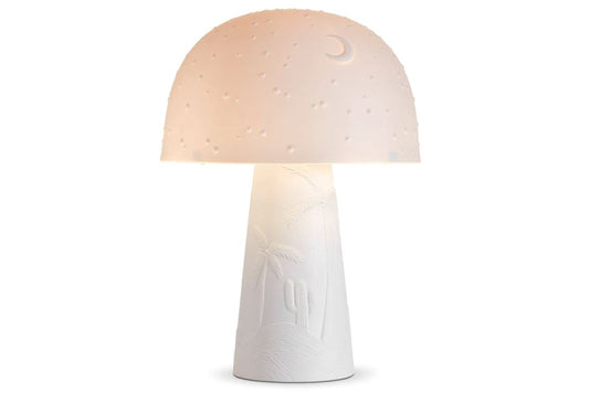 Haas Mojave Moon Table Lamp, White