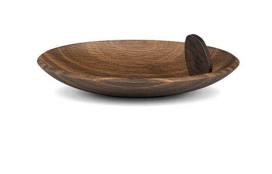 Kelly Behun Leaf Oval Bowl, Smoked Oak