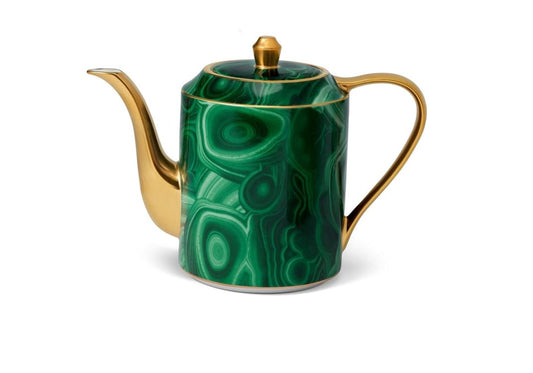Malachite Teapot