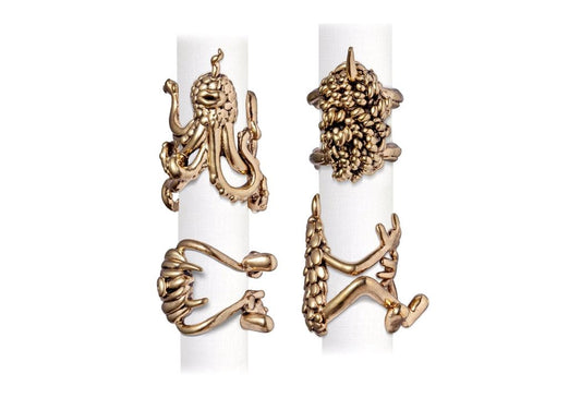 Haas Monster Ball Napkin Rings (Set of 4)