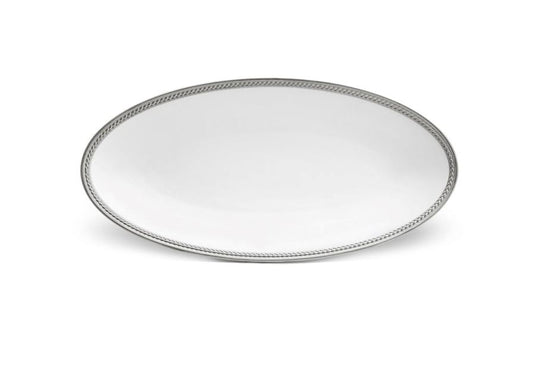 Soie Tressée Oval Platter, Large