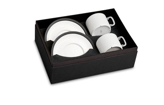 Soie Tressée Tea Cup and Saucer (Set of 2)