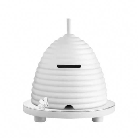 Beebee Silver-Plated & Wood Beehive Bank