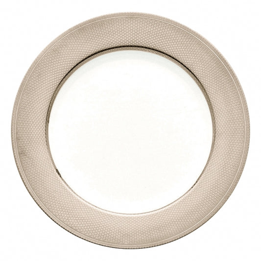 Platinum Porcelain Charger